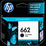 CARTUCHO HP #662 - NEGRO