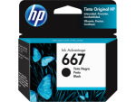 CARTUCHO DE TINTA HP - 667 - NEGRO