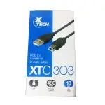CABLE USB 2.0 A-MACHO A 2.0 B-MACHO XTC-303