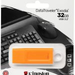 DATA TRAVELER EXODIA 32GB, ANARANJADO