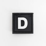 Parche letra D