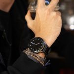 Pulsera T7 y T8 negro c/bordado - Imagen 3