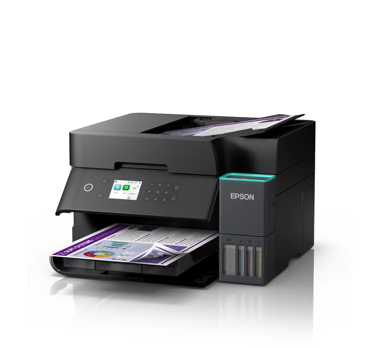 Epson_C11CL43301_3 IMPRESORA EPSON ECOTANK L6370 - PRINTER/ESCANER/COPIADORA - COLOR - USB / WI-FI - Imagen 1