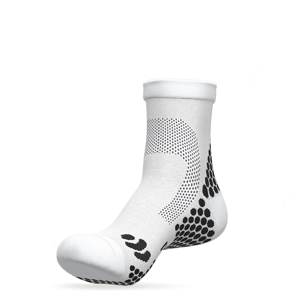 2.S_Blanco_Carrera Calcetines Pata de Chucho Carrera Blanco - Imagen 1