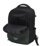 Mochila Zacualpa 15 Negro Verde - Imagen 3