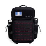 Mochila Roca Negro Rojo - Imagen 2