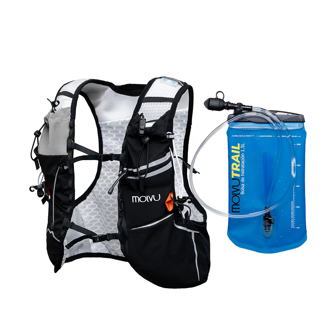 Chaleco_y_bolsa Chaleco Molvu Trail M + Bolsa hidratante 1.5L - Imagen 1