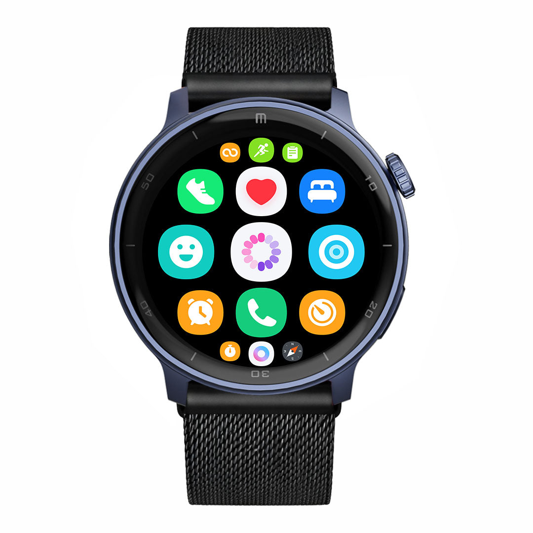 INOX_1_T8AZUL RELOJ T8 AZUL + PULSERA INOX X1 - Imagen 1