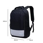 Mochila U2 Negro Con Gris Claro - Imagen 6