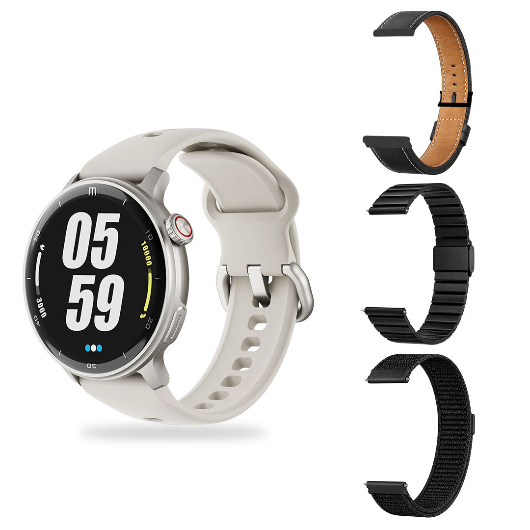 T8_Gris_3_Pulseras Reloj T8 + 3 Pulseras - Imagen 1