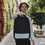 Mochila U2 Negro Con Gris Claro - Imagen 8