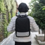 Mochila U2 Negro Con Gris Claro - Imagen 7