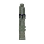 RELOJ T8 NEGRO + PULSERA LONA VERDE CON BORDADO - Imagen 6