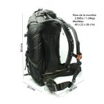Mochila Chompipe 50 Negra - Imagen 4